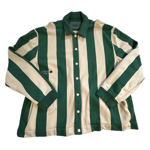 NWOT Students Remington Stripes Jacket Green B&T 2XL - Picture 1 of 8